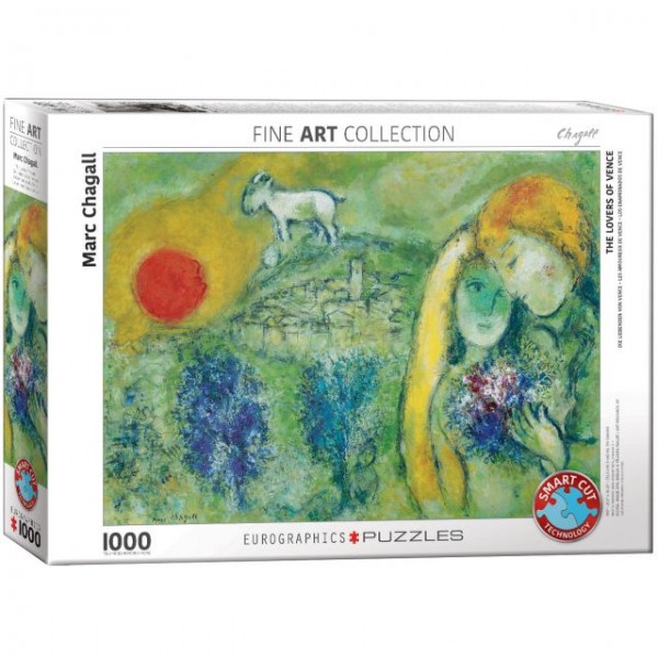 Kochankowie w Wenecji, Marc Chagall - Sklep Art Puzzle